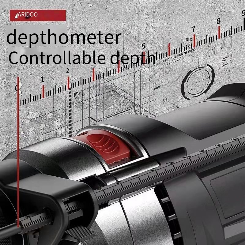 MRY Professional 1380W Complete accessories rotary electric hammer Hand Socket Tool Set
