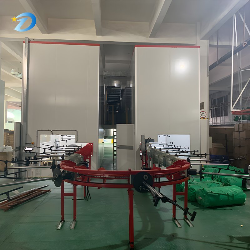 Metal Coating Machinery Automatic Paint Production Equipment Motorcycle Fuel tank Spraying Line Powder Spraying Robot