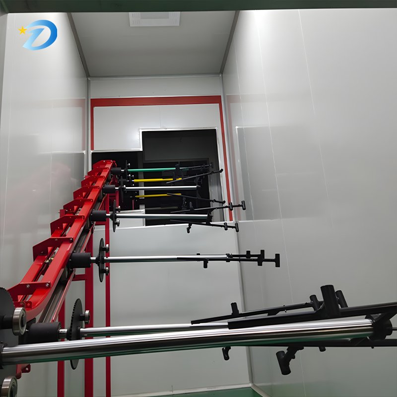 Metal Coating Machinery Automatic Paint Production Equipment Motorcycle Fuel tank Spraying Line Powder Spraying Robot