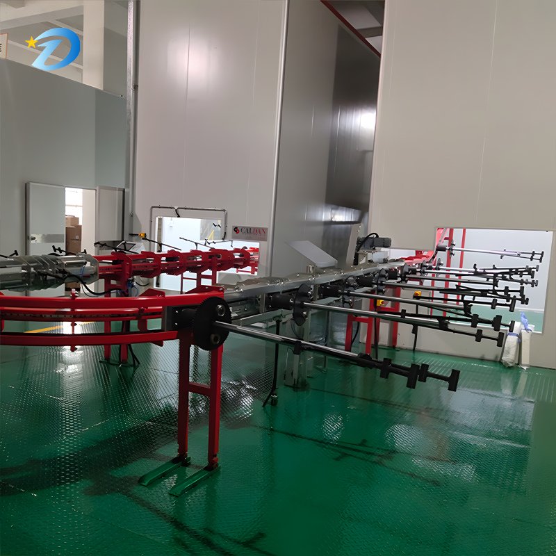 Metal Coating Machinery Automatic Paint Production Equipment Motorcycle Fuel tank Spraying Line Powder Spraying Robot