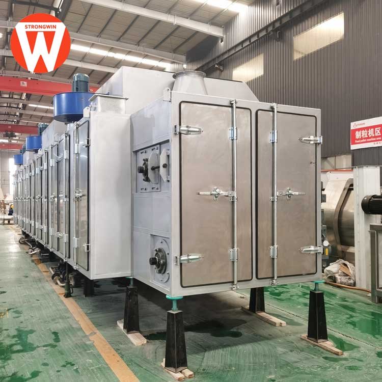 Twin Screw 3-4t/h Fish Feed Production Line Auto Machinery