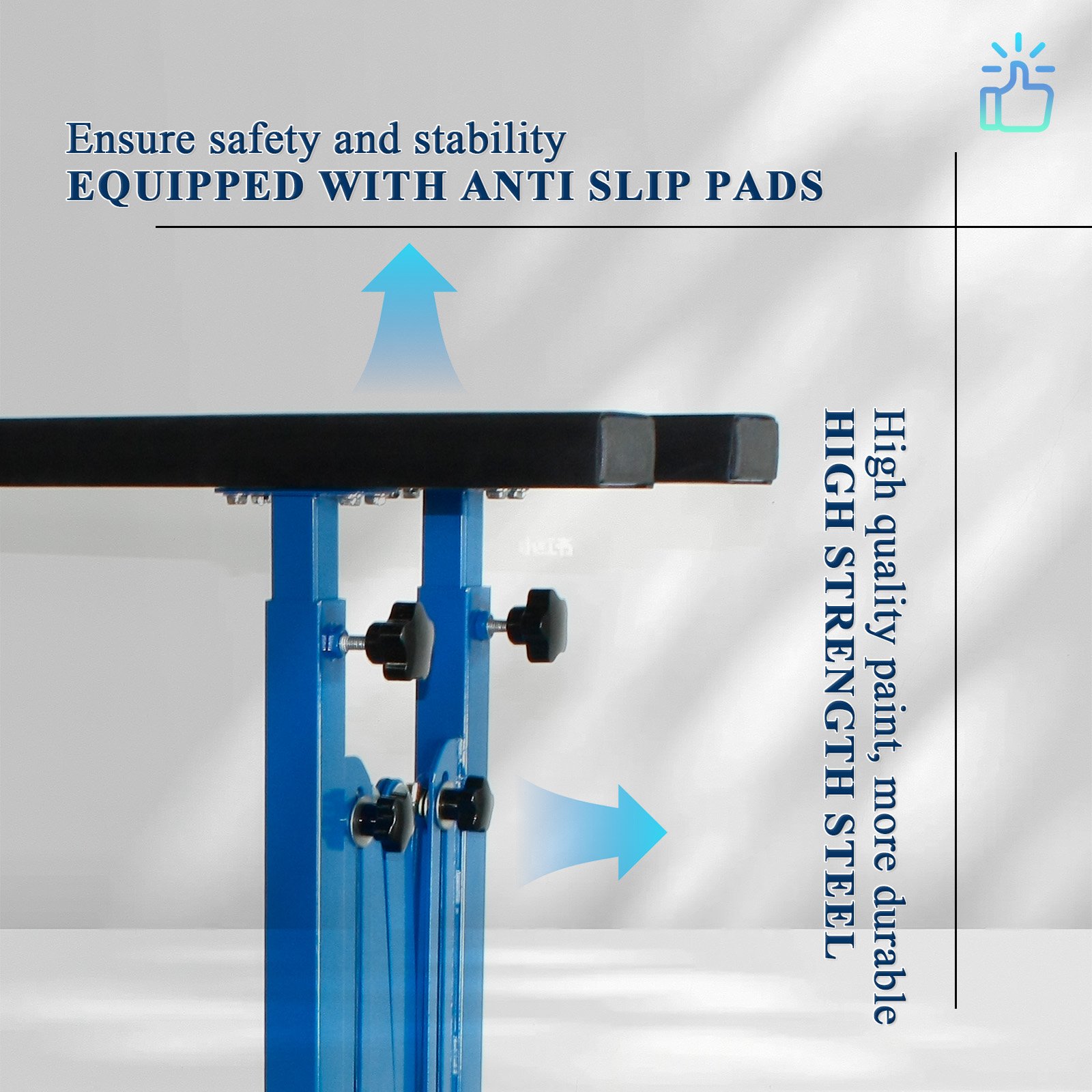 Multi-functional Auto Body Repair Stand: Adjustable Bumper Paint Rack for Smooth Engine Sheet Movement, Mobile Automotive Tools