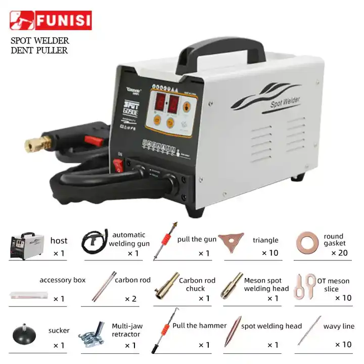 FUNISI Steel Car Body Dent Repair Spot Welder Dent Puller Machine 90E