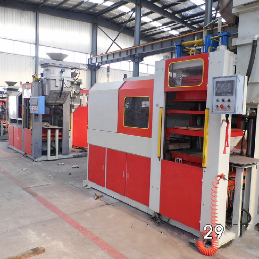 Cast Iron Automatic Moulding Machine Green Sand Horizontal Flaskless Molding Equipment Production Line