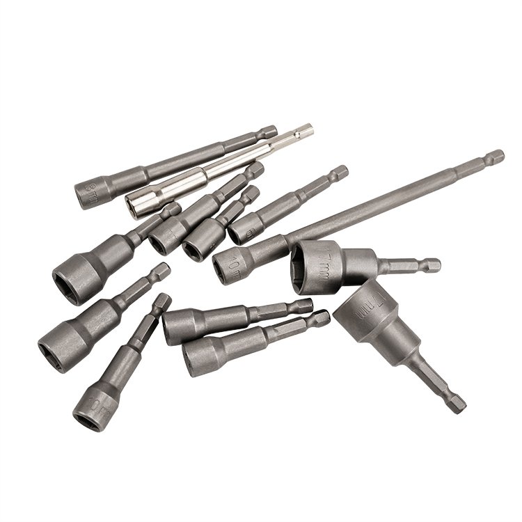 Best selling Quickly Insert High Durability Magnetic Impact Nut Driver Tool Hex Shank Nut Driver Bit Sets socket bit set