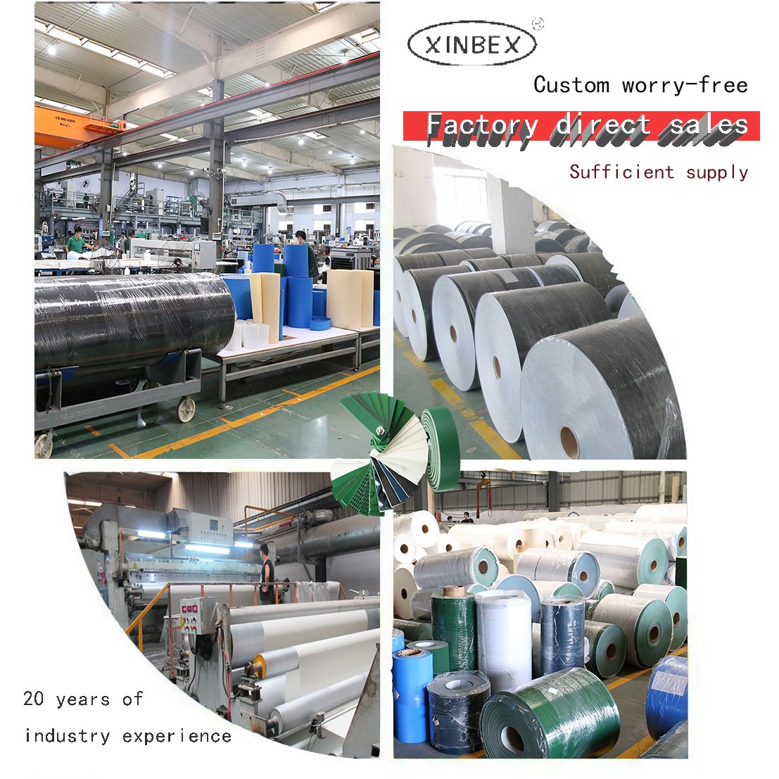 Selling Textile industry production machine belt drive belt complete Transmission belt