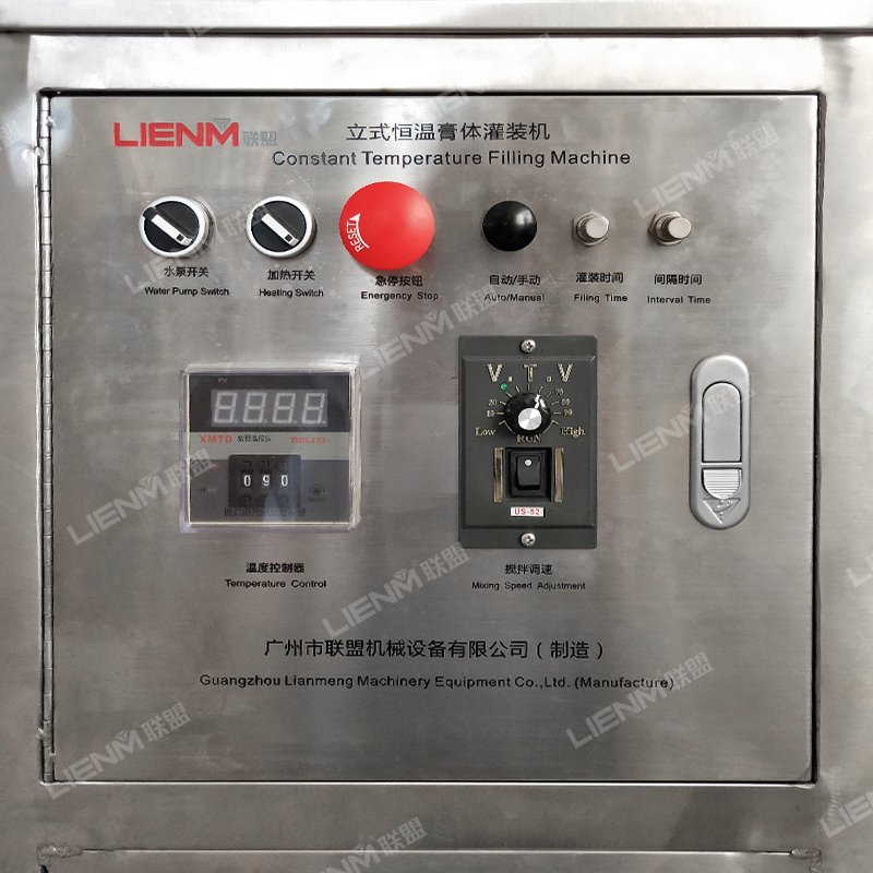 Semi Auto Pneumatic Filling Machine Liquid Paste Packing Machine for Packaging Liquids With High Viscosity