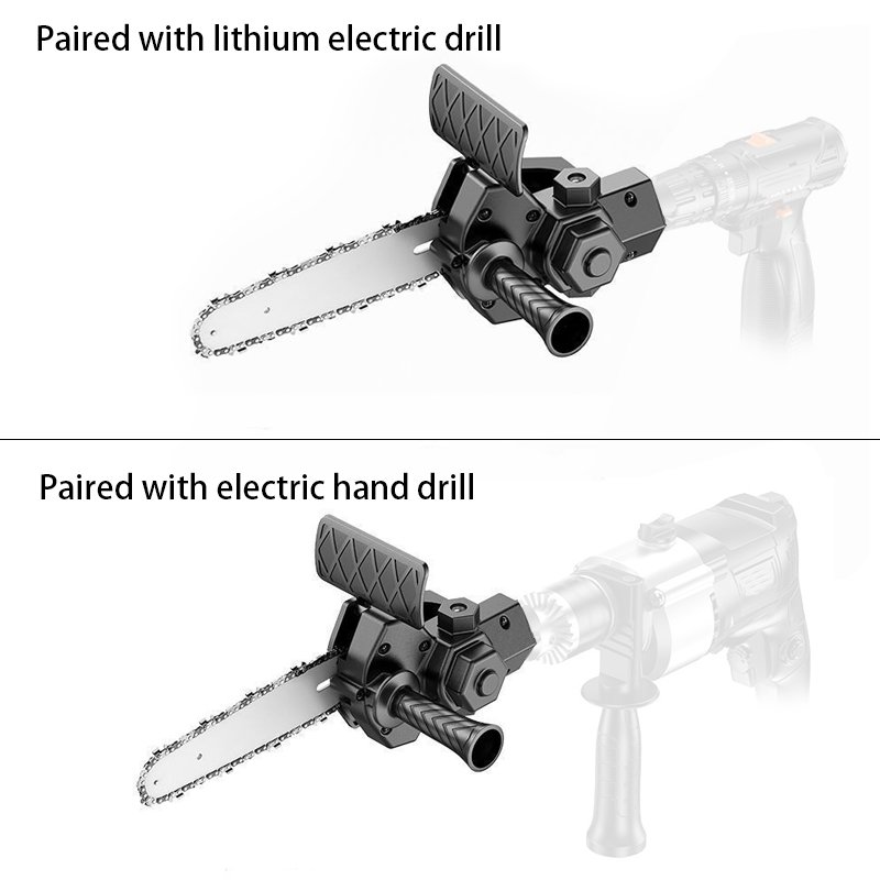 6inch Pruning Trees Wood Cutting Accessories High Power Electric Angle Grinder Chainsaw Adapter