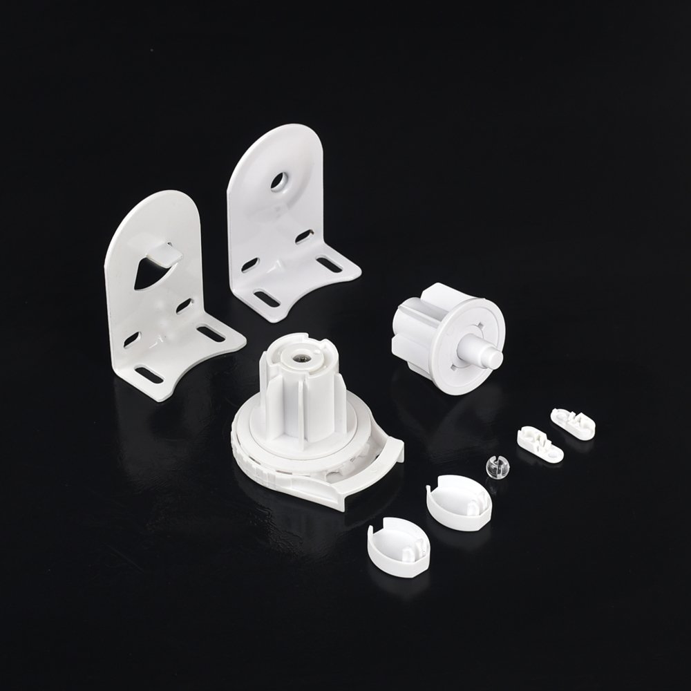 Window Venetian Blind Steel Tube Metal Rope Aluminum Curtain Rod Bottom Rail Roller Blinds Plastic Pipe End Cap"