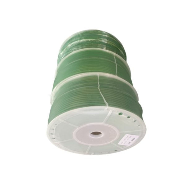 High-strength Green/orange Pu Polycord Food Grade Polyurethane Drive Round Smooth Belt For Tempering Furnace