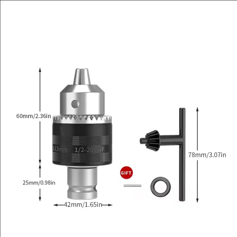 NANWEI Export Professional Wholesale Mini Drill Chuck For Lithium power tools Electric drill Accessories