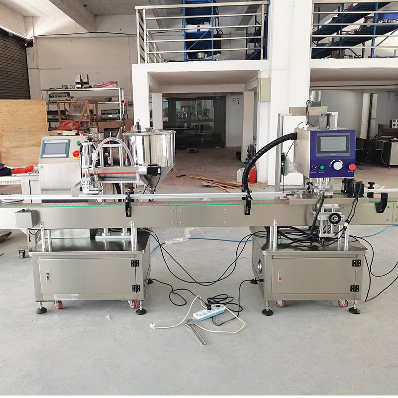 10-8000g Liquid Filler Automatic Body Lotion Bottle Filling Machine with Tracking Filling Heads