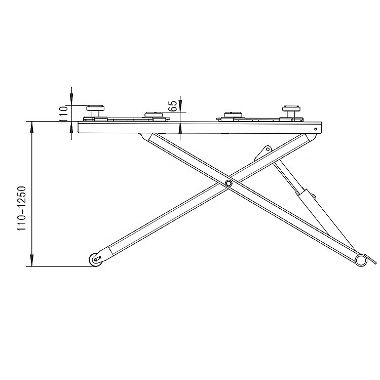 Hot Sell Car Repair Hoist Portable Lift for Auto Body Shop #V-JSZW-3228 with CE Hydraulic Lift Body Repair Equipment