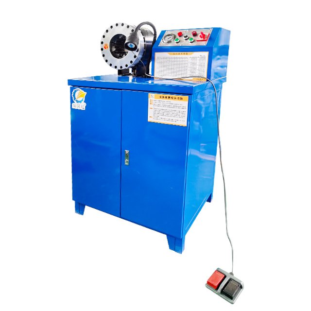 6-51mm Fully Automatic 3/8 Inch 2 Inch 220v 380v 1phase 3phase 10dies Hose Crimping Machine Manufacturer