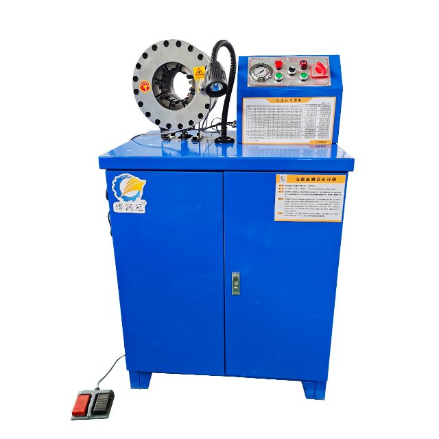 6-51mm Fully Automatic 3/8 Inch 2 Inch 220v 380v 1phase 3phase 10dies Hose Crimping Machine Manufacturer
