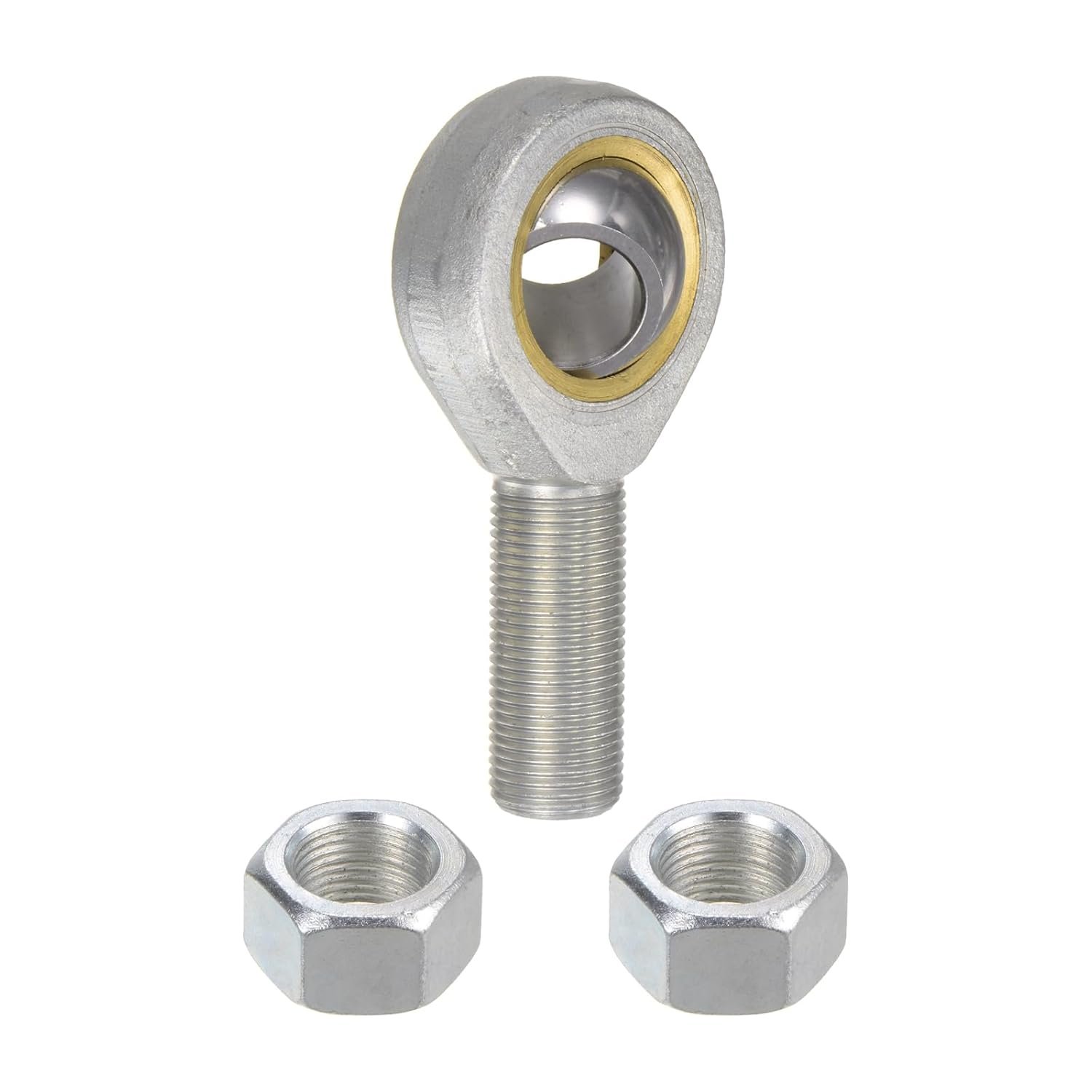 POSB12 19.05mm Rod End Bearing, 295g/pcs 3/4-inch Bore Pre-Lubricated 3/4-16 UNF Male Thread Right and Left Hand Jam Joint