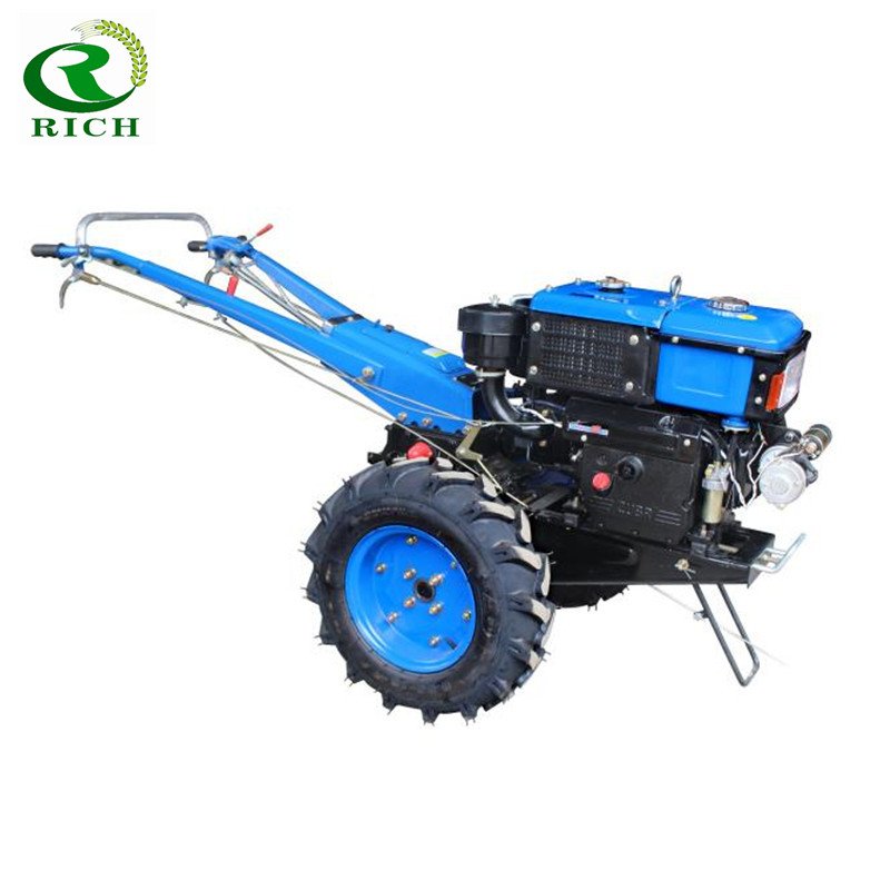 water pump belt transmission fitted with hand tractor power tiller for irrigation