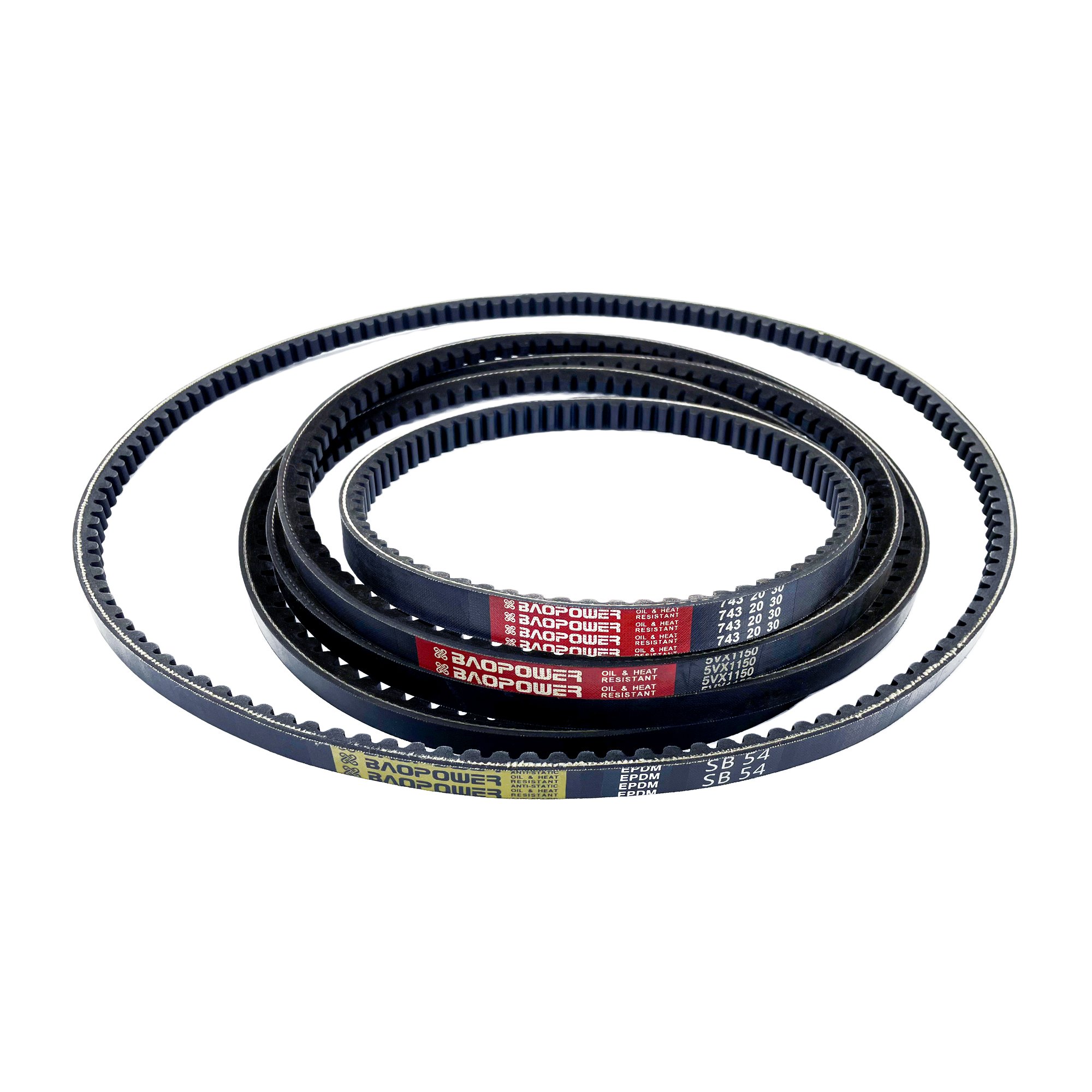 Toothed Drive Rubber Industrial Transmission Cogged V Belt Industrial Drive V Belt