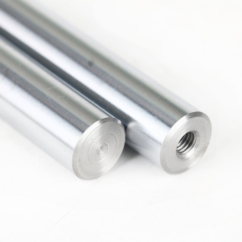 solid hollow linear guide rod shaft accept end machining thread holes 6mm 8mm 10mm 12mm 16mm 20mm 25mm 30mm 35mm 40mm 45mm 50mm
