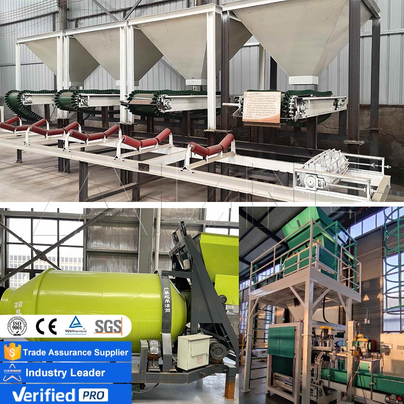 LANE Phosphate Fertilizer Production Equipment Npk Fertilizer Making Machine BB Fertilizer Production Line