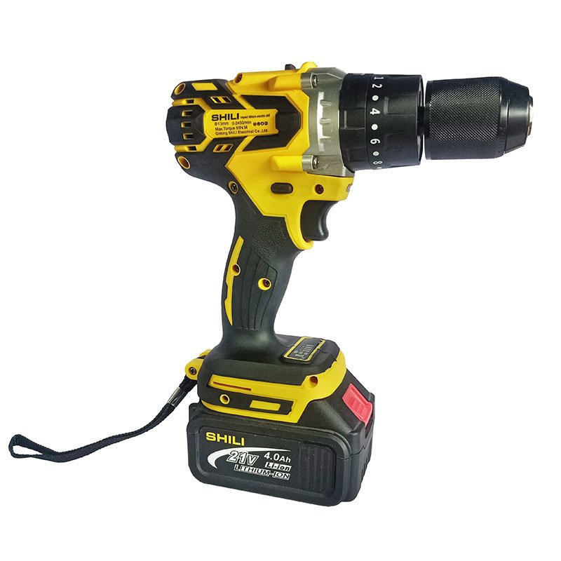 21V 1.5Ah/2.0Ah/4.0Ah Lithium Electric Drill Power Cordless Drill Combo Set