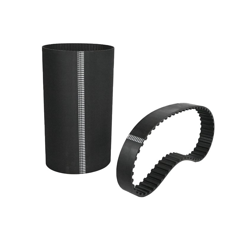 supports customization Black Rubber arc toothed synchronous belt timing belt power belt