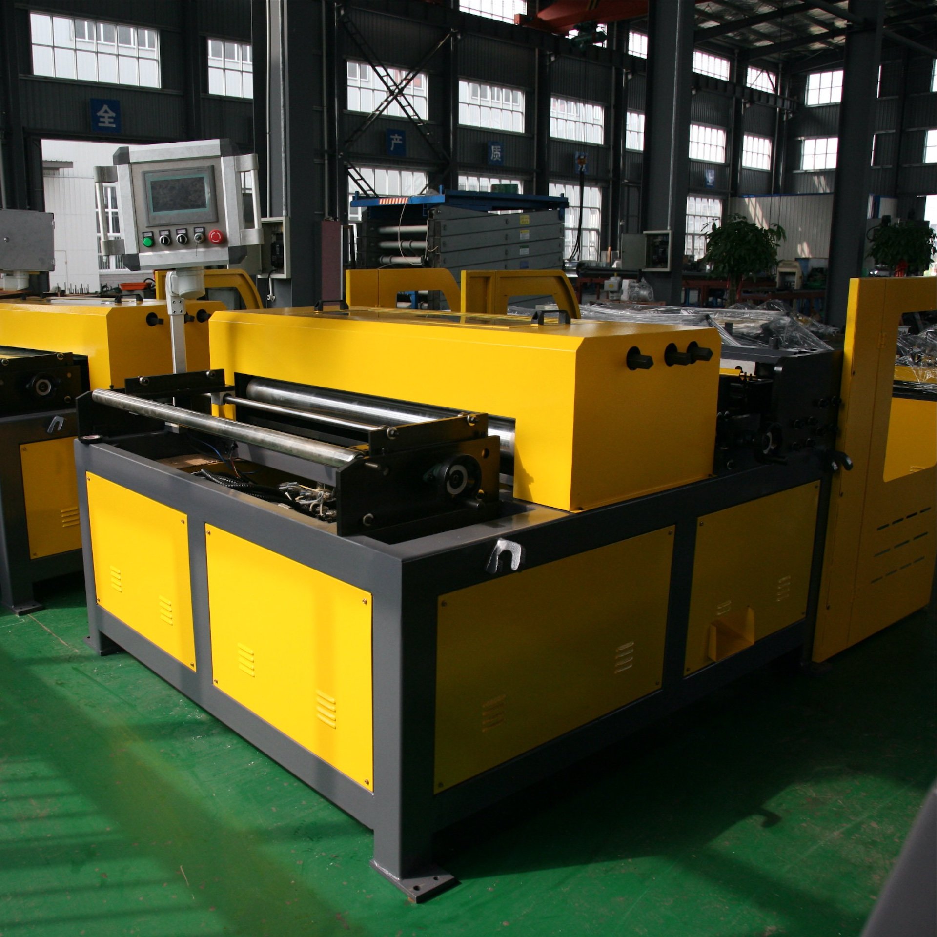 High Quality Square Duct Making Machine Automatic Air Duct Line 3 Former Equipment with Motor Core Component