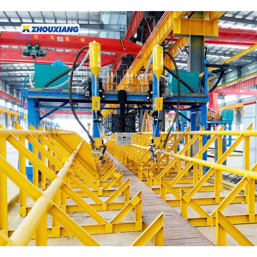 Zhouxiang Multi Specification Steel Cnc H Beam Automatic Welding Machine
