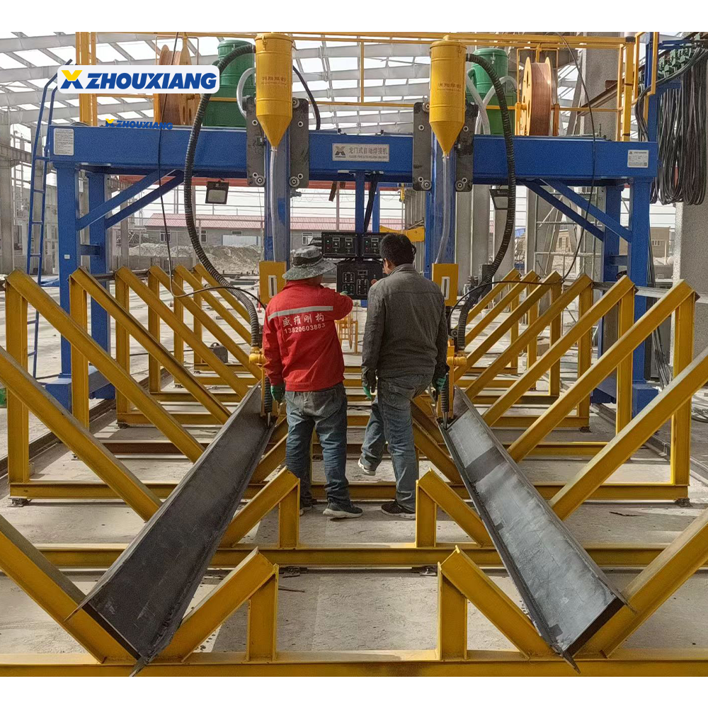 Zhouxiang Multi Specification Steel Cnc H Beam Automatic Welding Machine
