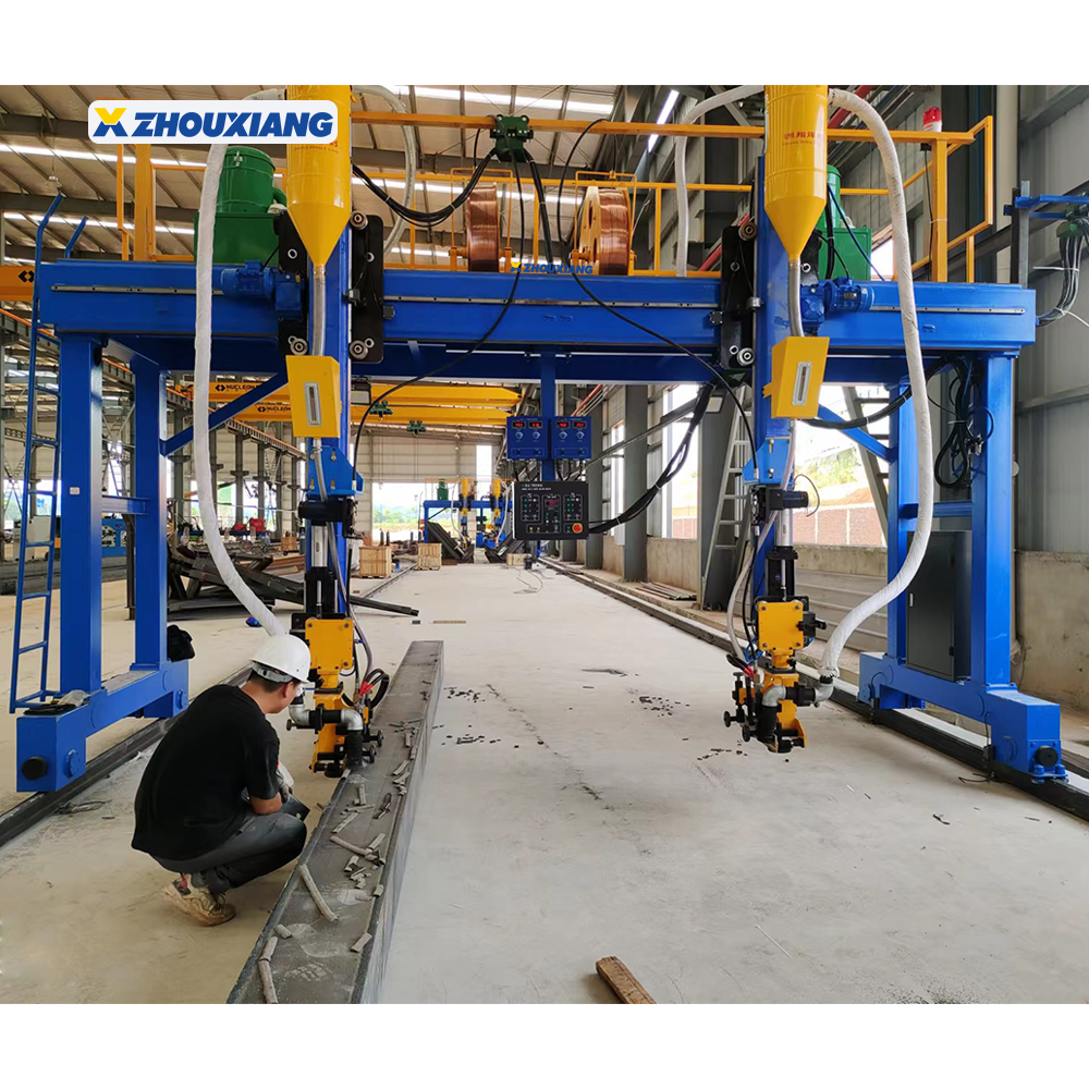 Zhouxiang Multi Specification Steel Cnc H Beam Automatic Welding Machine