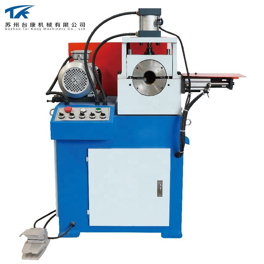 EF80 single end Pipe beveling machine Round rod chamfering machine Bar chamfering machine