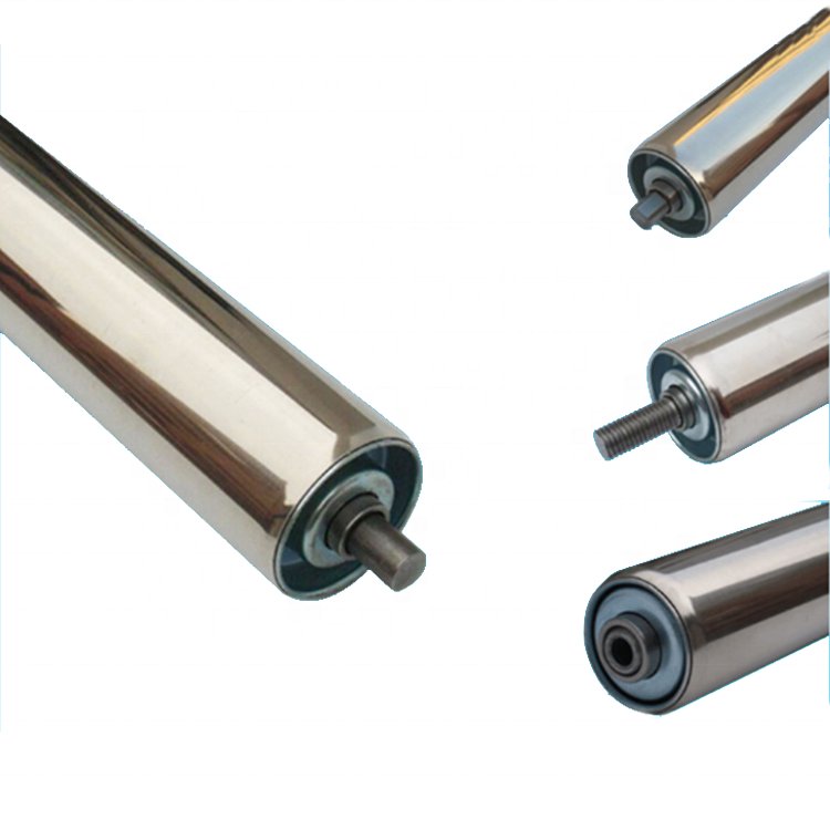 Galvanized Carbon Steel Stainless Steel Custom Gravity Roller Motor Heavy Duty Roller Conveyor Roller for Conveying