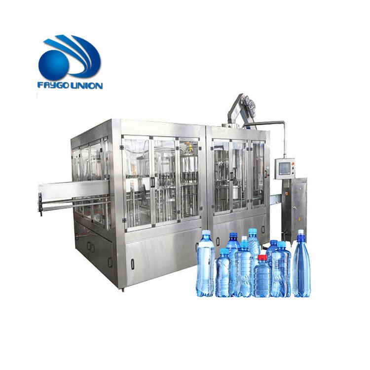 Faygo Union High Speed Monoblock Carbonated Soda Bottle Beverage Hot Filling Production Line