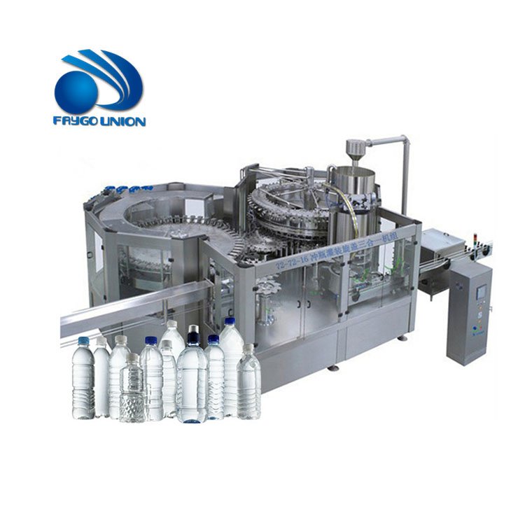 Faygo Union High Speed Monoblock Carbonated Soda Bottle Beverage Hot Filling Production Line