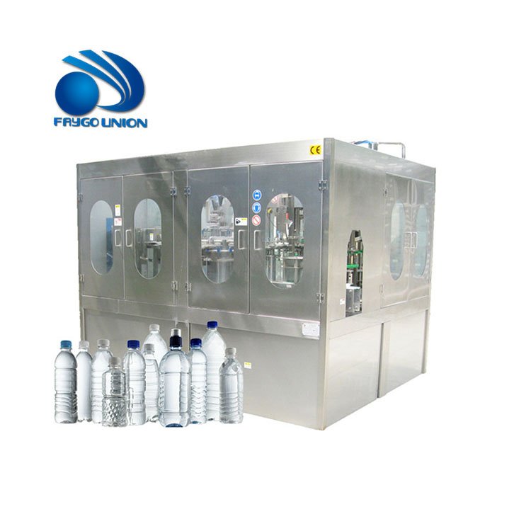 Faygo Union High Speed Monoblock Carbonated Soda Bottle Beverage Hot Filling Production Line
