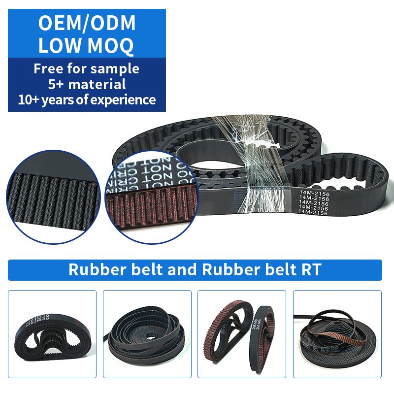 HTD14M S14M T2.5 T5 T10 AT5 AT10 Timing Belt for Industrial machine