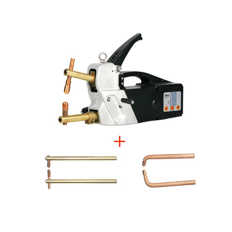 220V Electric Spot Welder Handheld Double Side Spot Welding Machine Repair Welding Sheet Metal Repair Tool 2.0 +2.0mm