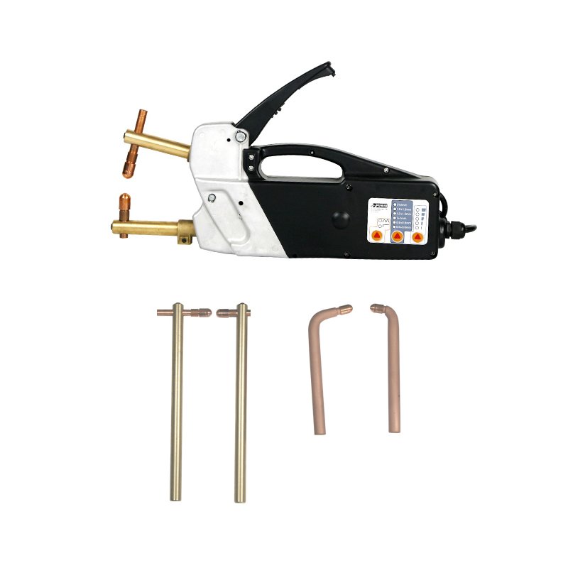 220V Electric Spot Welder Handheld Double Side Spot Welding Machine Repair Welding Sheet Metal Repair Tool 2.0 +2.0mm