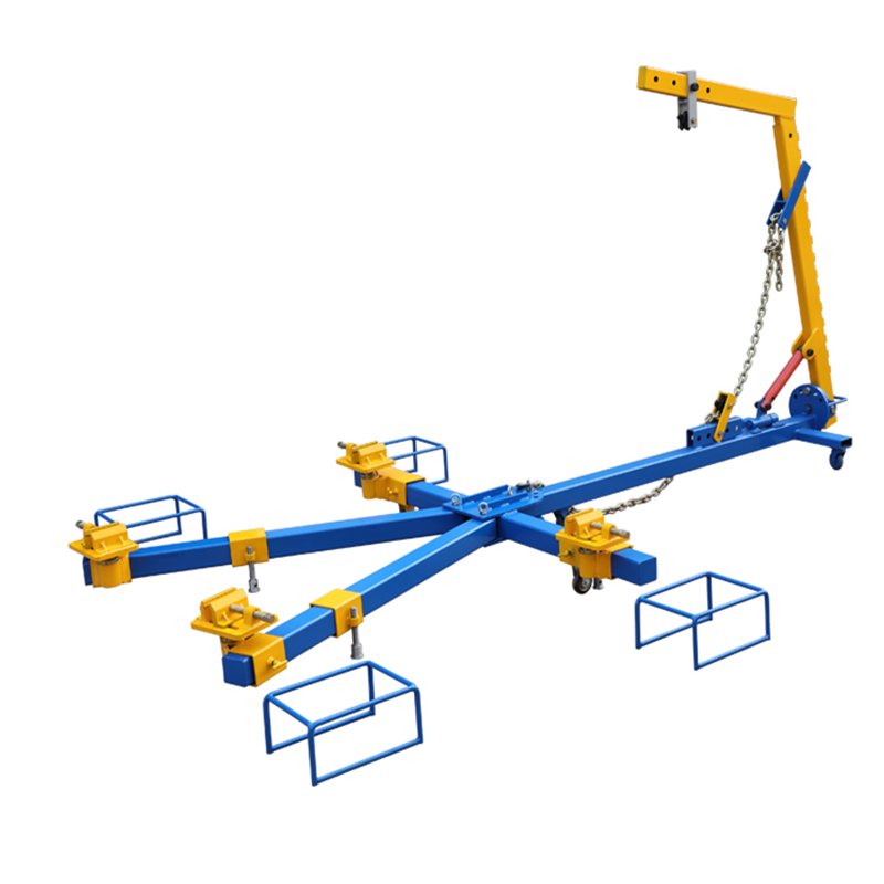Small Car Chassis Pulling Machine Portable Body Repair Equipment