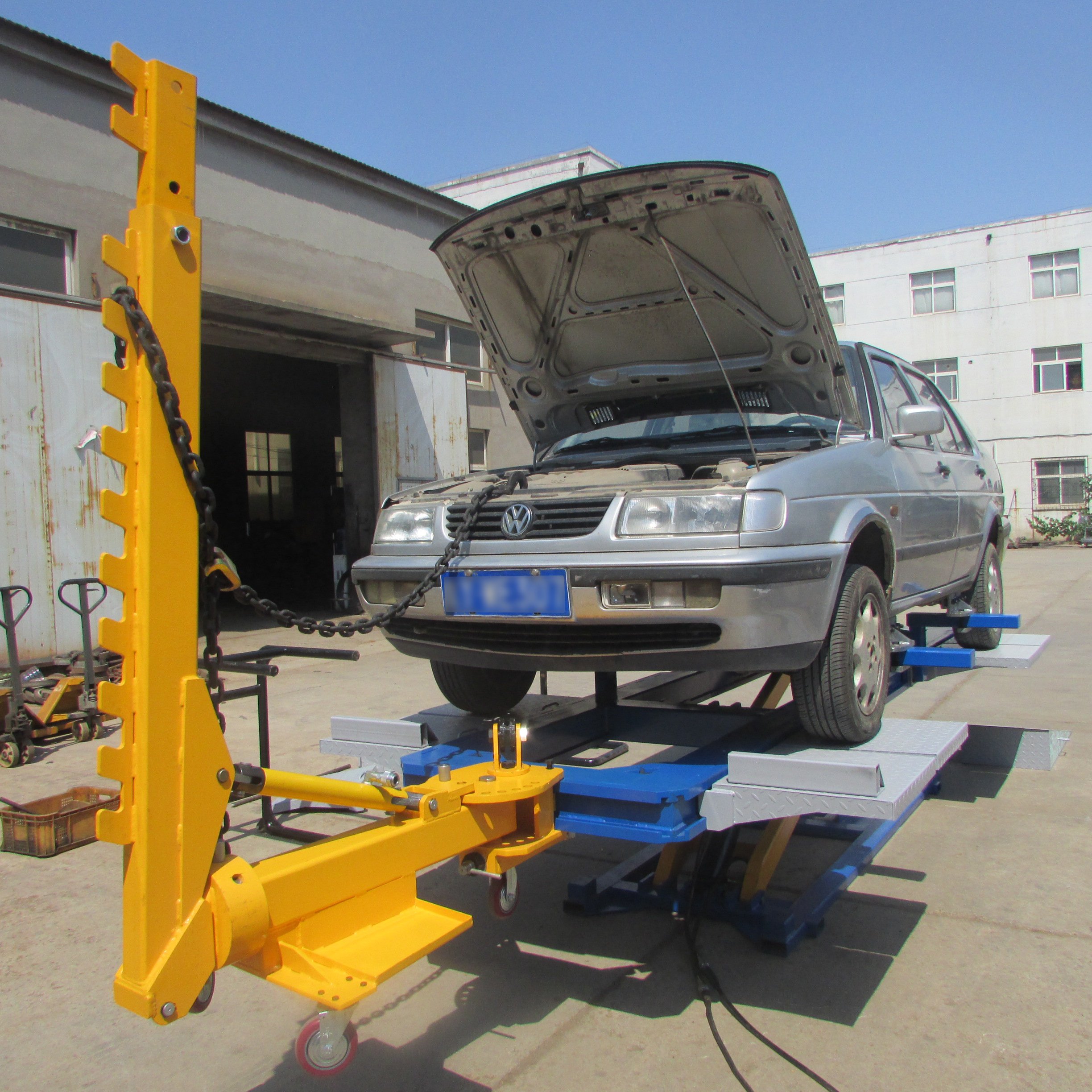 Car Bench Body Repair Equipment Frame Puller Machine Collision Repair Equipment