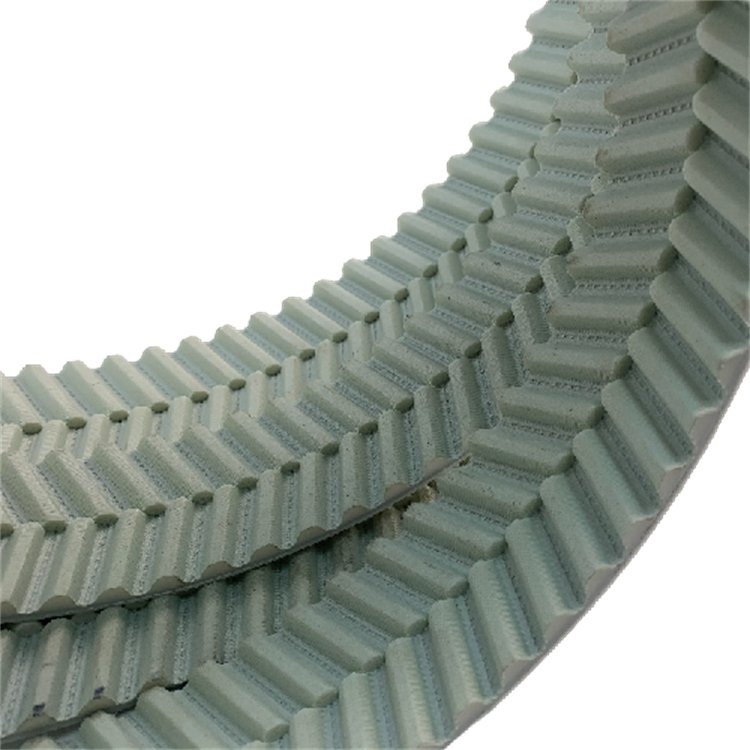 Power Transmission Belt Polyurethane Long Lifespan Synchronous Drive Herringbone Belt