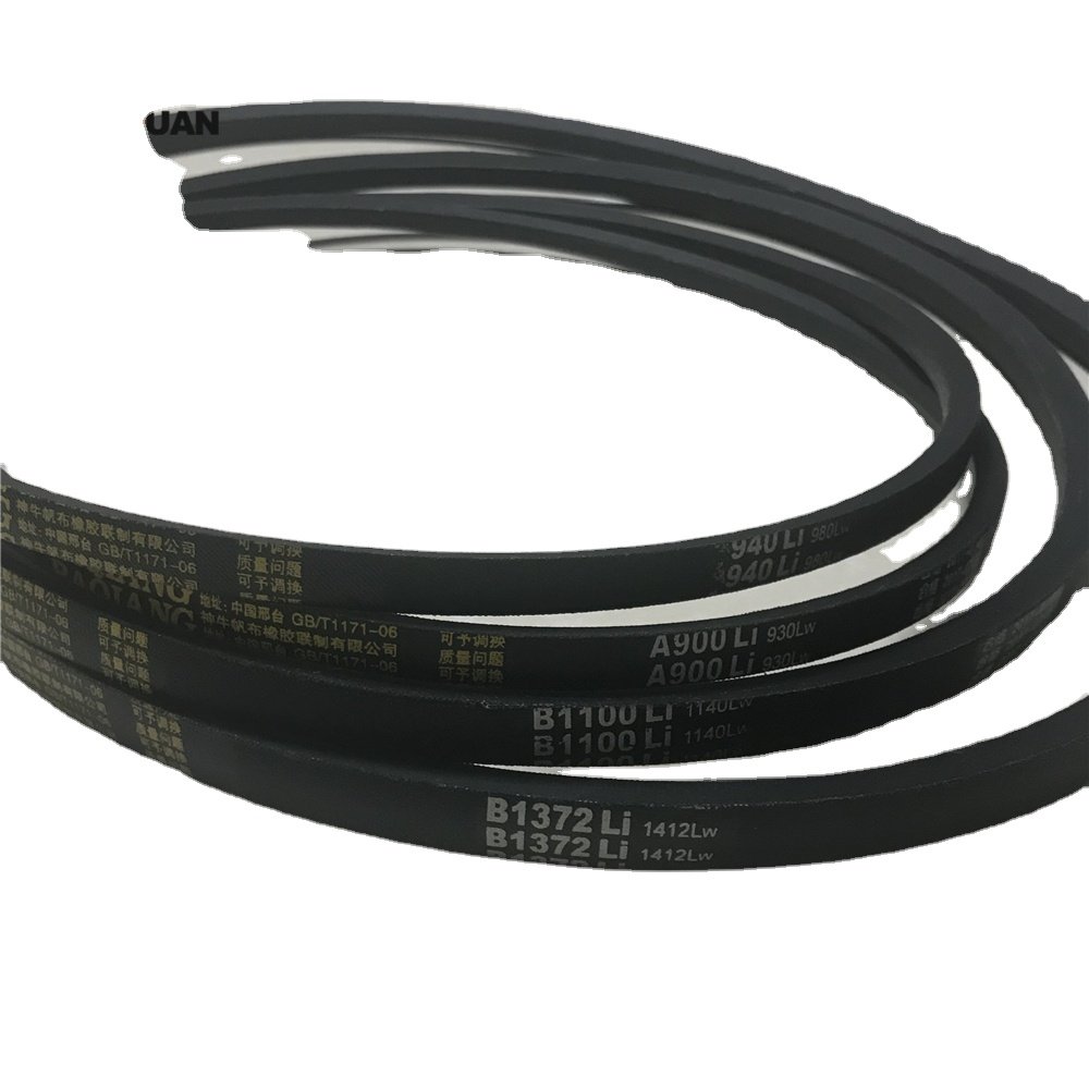 Chinese Factory Wedge Wrapped M Type V-Belt Spc Industrial Machines Rubber Driving Belt