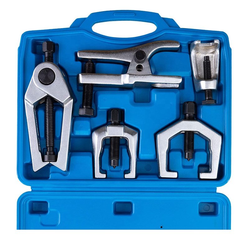 5pcs Ball Joint Separator Removal Tool Kit Tir Rod Arm Puller Tool Set Front End Service Kit