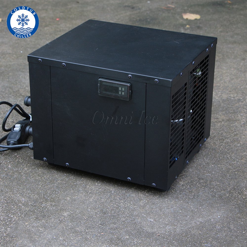 0.8HP Athlete Sport Automatic Pump Filter Water Chiller Water-Cooled Bath Ice Bath Cold Plunge Pool 1/2 HP Chilling Equipment