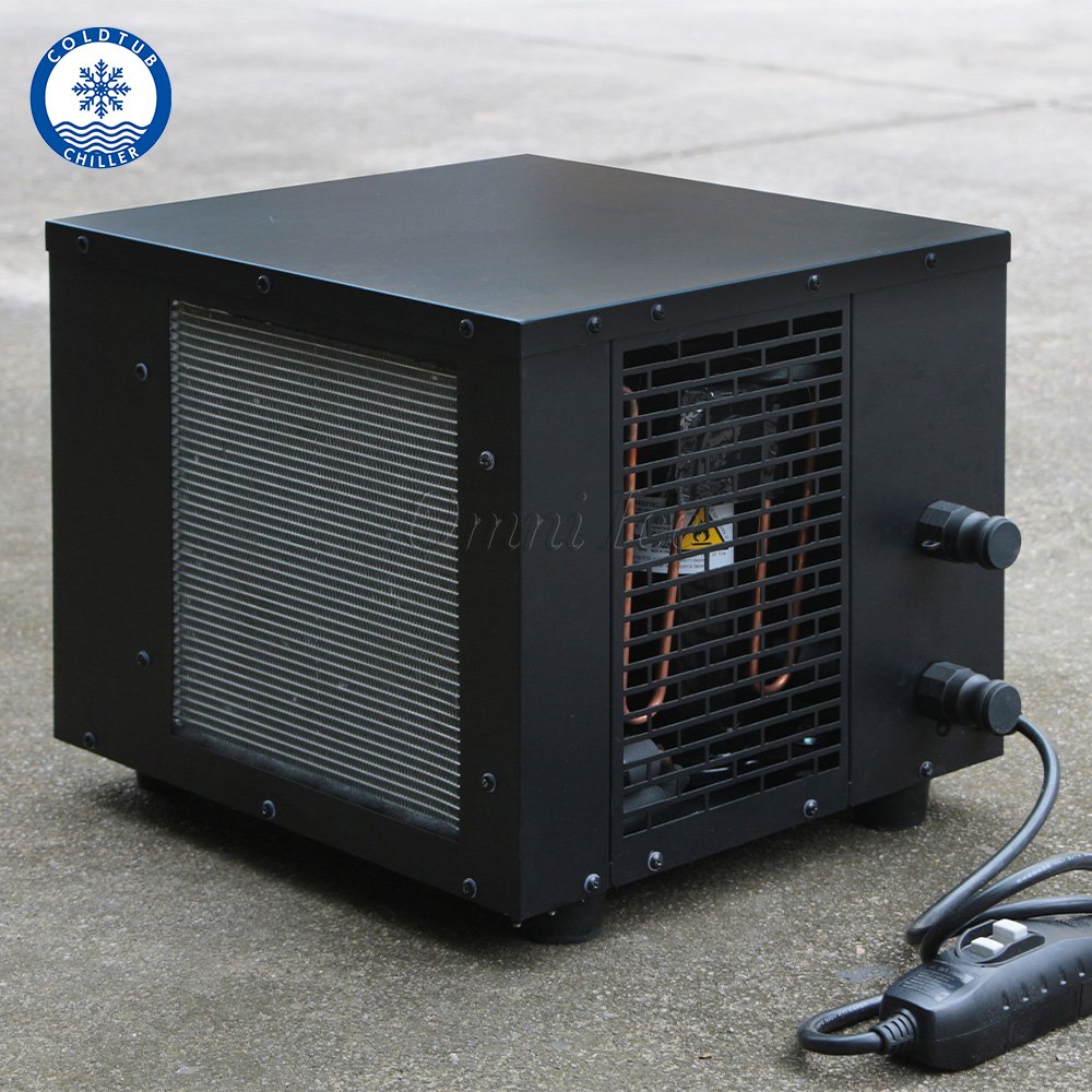 0.8HP Athlete Sport Automatic Pump Filter Water Chiller Water-Cooled Bath Ice Bath Cold Plunge Pool 1/2 HP Chilling Equipment