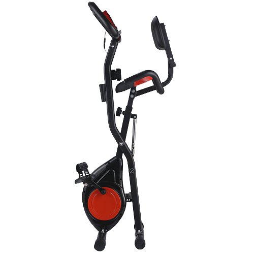 Small Office Fitness Exercise Bike Folding Magnetic Indoor Exercise Bikes For Multi-functional Use