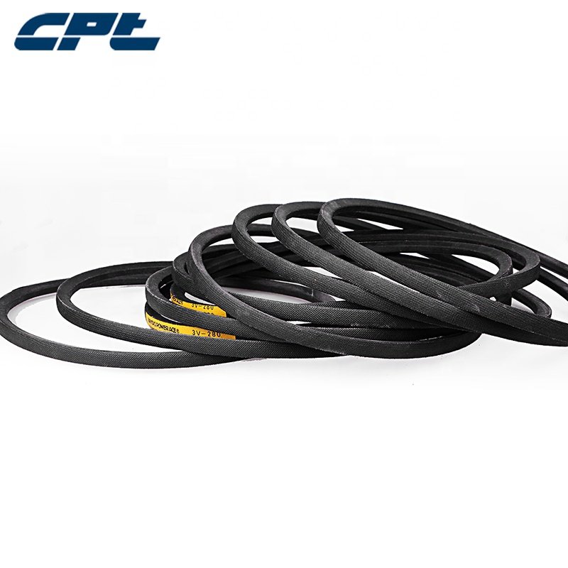 Bando 3V 5V 8Vpulley belt type round rubber drive belts v belt drives