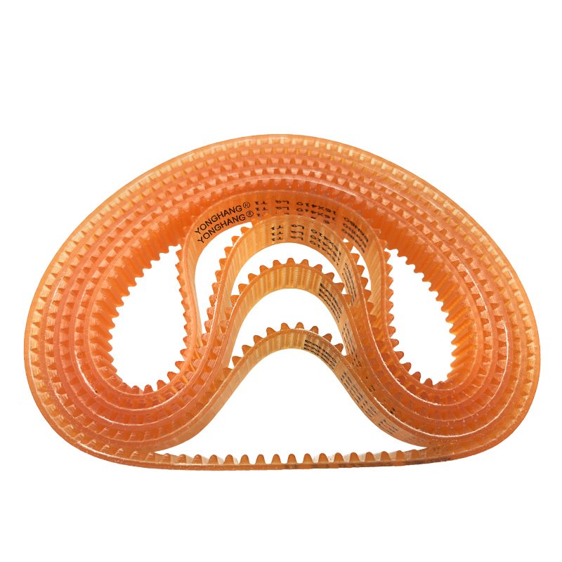 Japan original yellow color pu material 16*410 auto transmission bando timing belts for Inkle loom