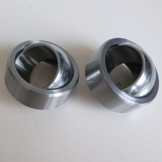 Heavy duty bearing steel heat treated spherical plain bearings GE..E(S),GEG..ES 2RS series
