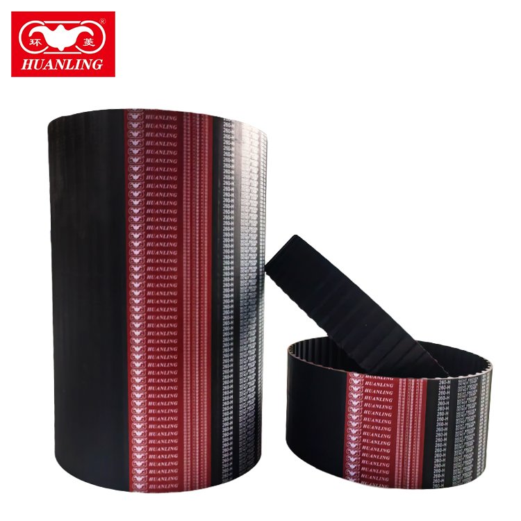 260-H OEM Customized Industrial Rubber Belt Power Transmission Rubber Timing Belt for Cars